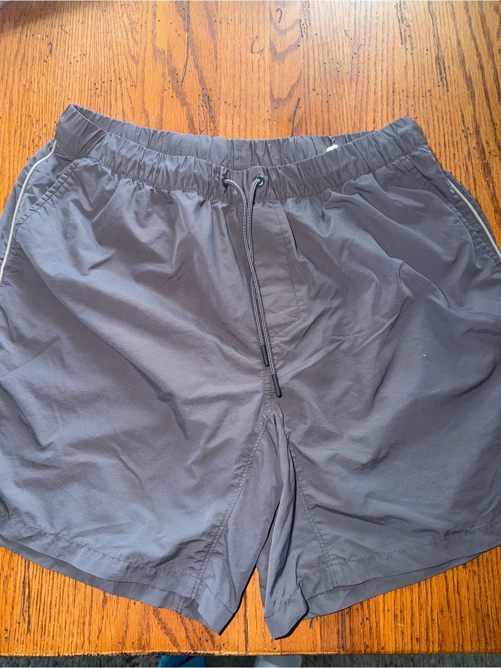 Men's Mountain Hardware Charcoal Gray Swim Athletic Shorts